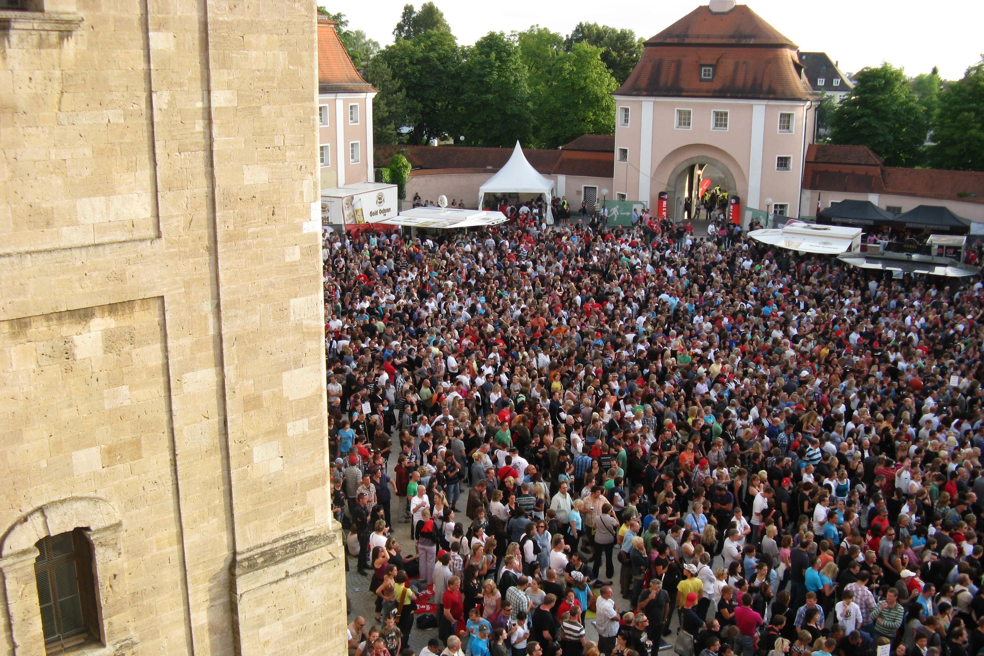 Kloster Wiblingen, Open-Air-Konzert im Klosterhof